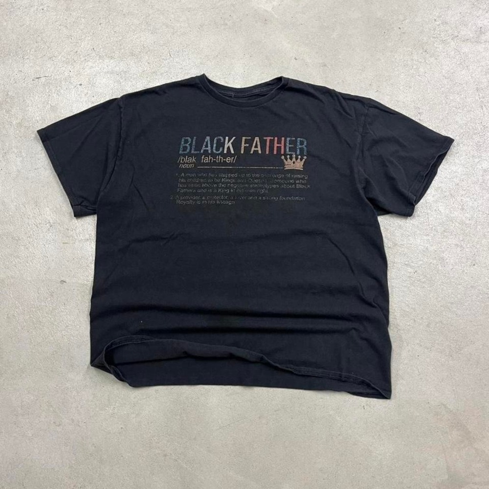 2000s black fathers tee‎